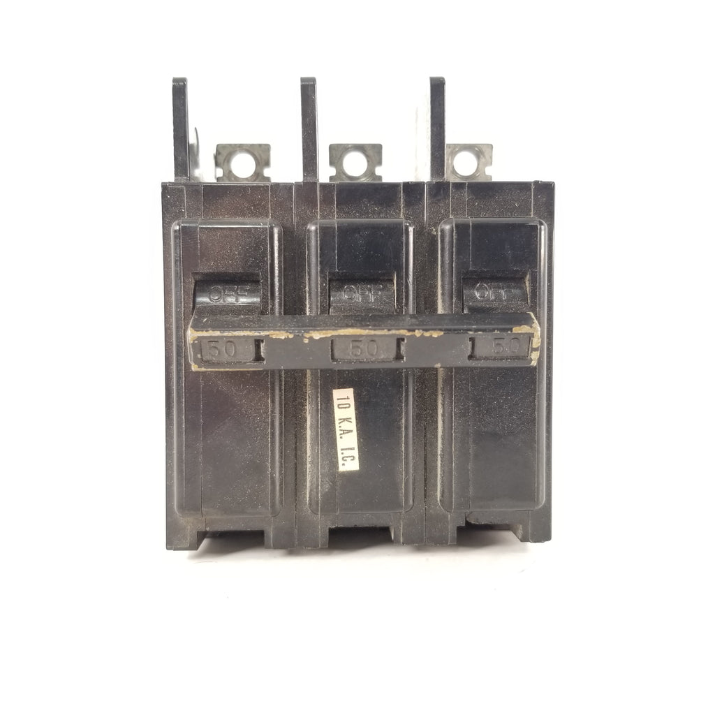 ITE Circuit Breaker 50 Amp 240 Volt 3 Pole Bolt On IndSurp