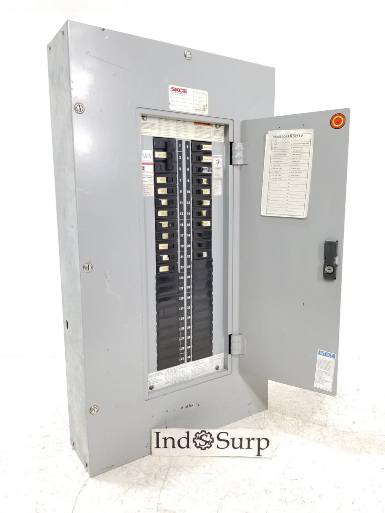 CH/Cutler Hammer PRL1 Panel With 80 Amp Main & Breakers 208Y/120 Volt