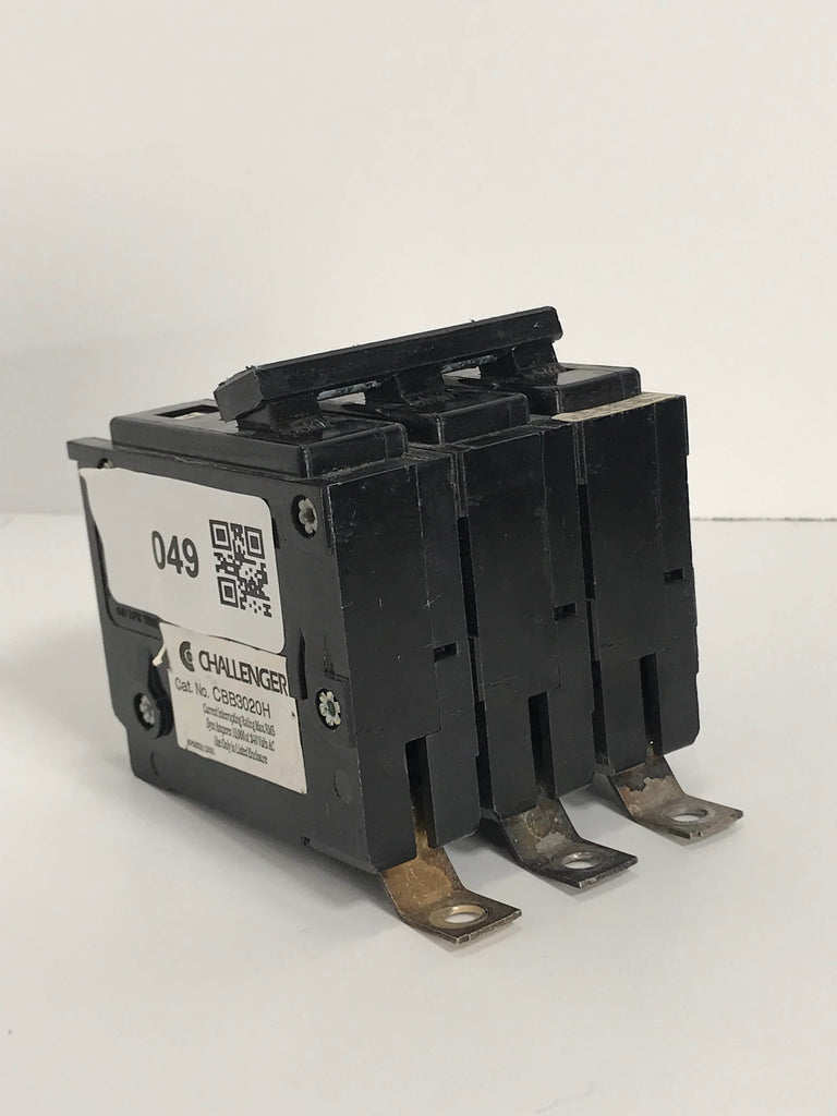 Challenger HACR Circuit Breaker 20 Amp 240 Volt 3 Pole IndSurp