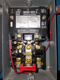 Square D Nema Size 0 Motor Starter 600 Volt Coil Volt 120/110 60/50 Hz