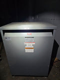 Square D 150 KVA Transformer 480-208/120 3 Phase 60 Hz Cat# 150T3HBCU47DB