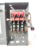 Square D Disconnect 100 Amp 240 Volt 3 Phase Max. HP 30