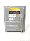 FPE Disconnect 30 Amp 240  Volt 3 Phase HP 7 1/2