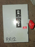 GE Disconnect 30 Amp 600 Volt Model 7 Cat# TH3361