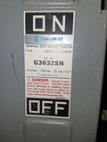 Challenger Disconnect 60 Amp 240 Volt 15 Max.HP Cat#G3632SN