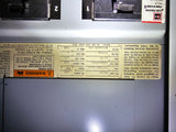 CH-Cutler Hammer Panel 225 Amp 480Y/277 Volt 3 Phase 4 Wire