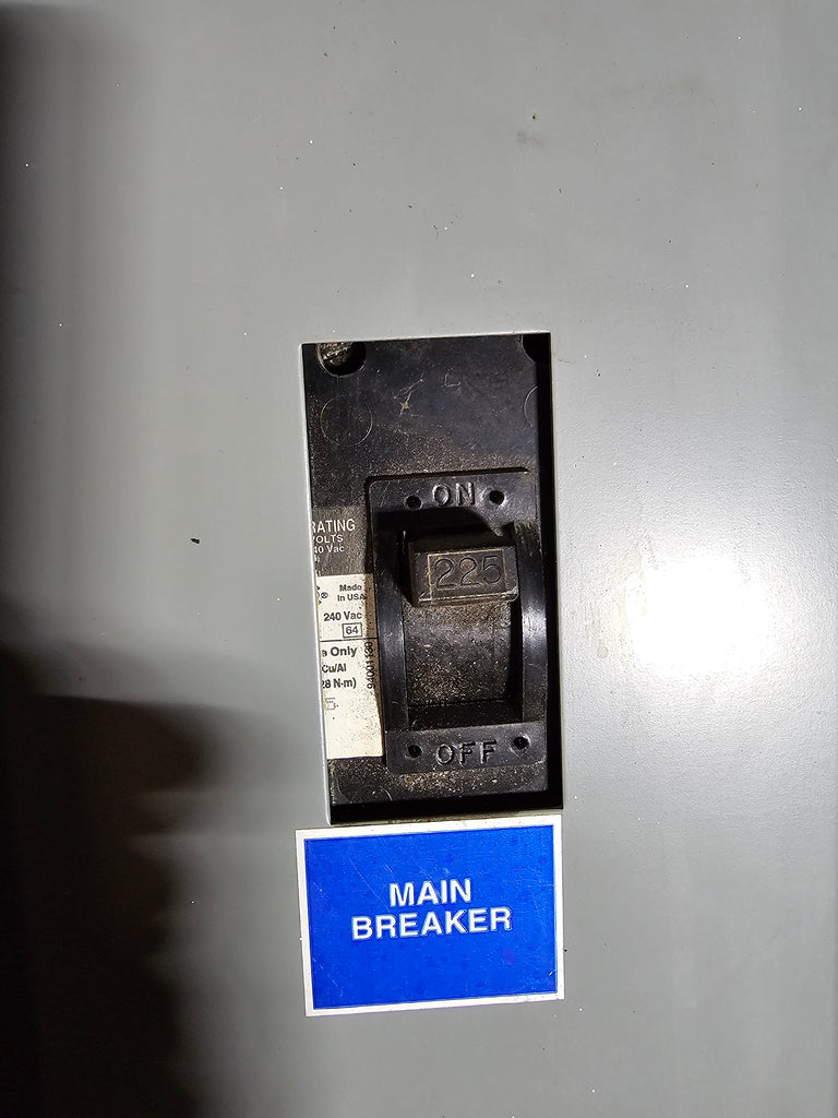 Square D NQOD Panel With 225 Amp Main & Breakers 208Y/120 Volt 3 Phase ...