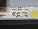 GE Panel with 400 Amp Main & Breakers 208Y/120 Volt 3 Phase 4 W Cat# AQF3424MB