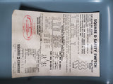 Square D Disconnect 60 Amp 600 Volt 3 Phase Cat# H362