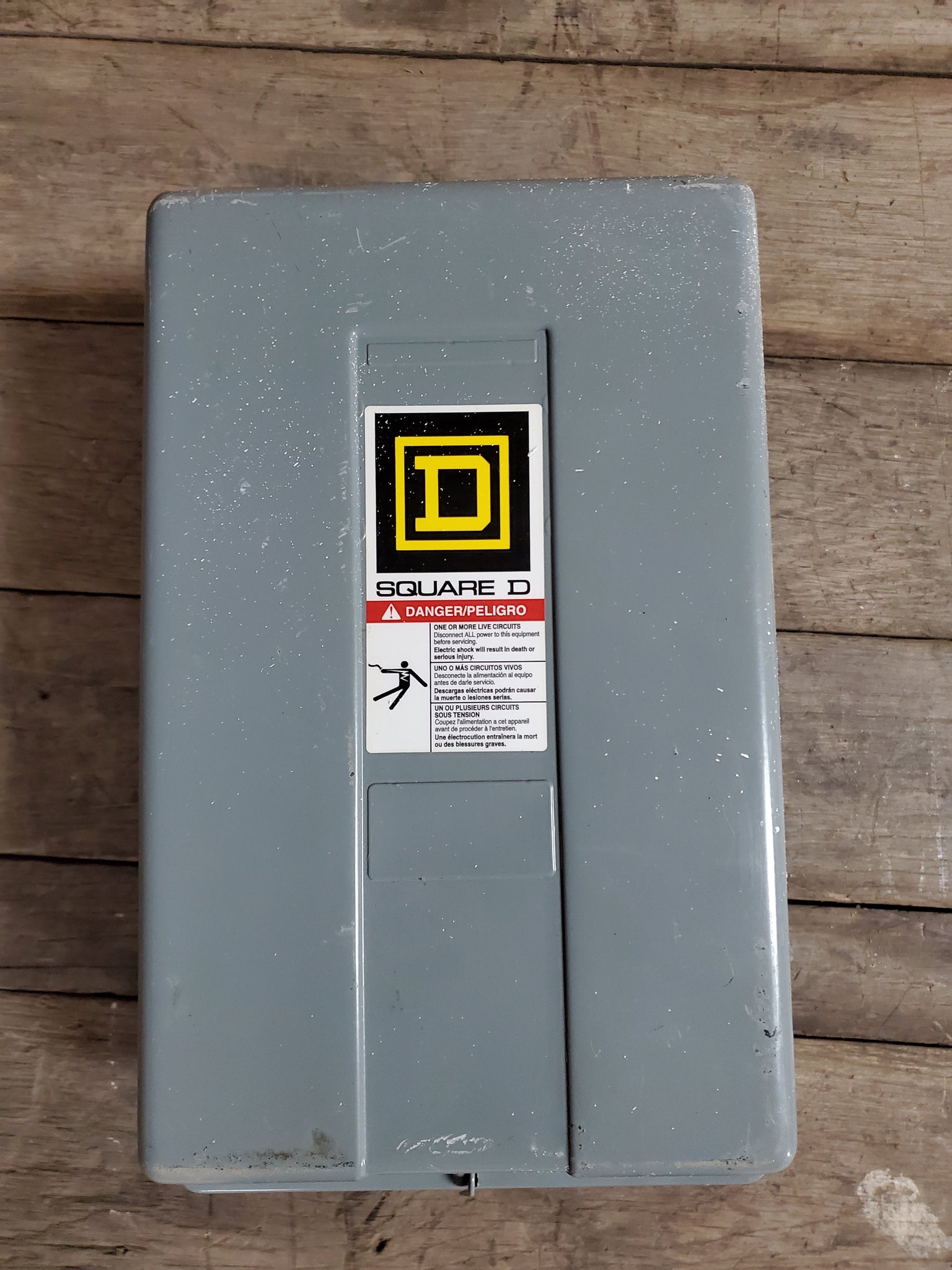 Square D Lighting Contactor 120/110 Coil Volt 50/60 Hz Cat# D -223N