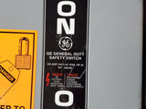 GE Disconnect 100 Amp 240 Volt Max. HP 30 Model 8 Cat# TG4323