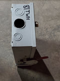 GE Disconnect 60 Amp 240 Volt 15 Max.HP