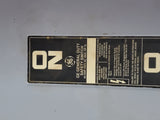 GE Disconnect 60 Amp 240 Volt 15 Max.HP