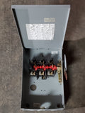 GE Disconnect 60 Amp 240 Volt 15 Max.HP