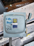 Square D Disconnect 30 Amp 3 Phase 240 Volt Cat# H321N