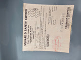 Square D Disconnect 30 Amp 3 Phase 240 Volt Cat# H321N