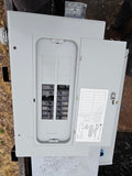 GE Power Mark  Gold Load Center  125 amp 120/240 Volt 1 Phase 3 Wire Cat#TLM24BC