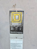 Square D Disconnect 400 Amp 600 Volt Cat# HU365R Un-Fused