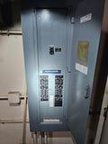 Square D NF 225 Amp Main Panel With some Breakers 600Y/347 Volt 3 Phase 4 Wire