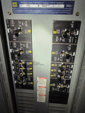 Square D NF 225 Amp Main Panel With some Breakers 600Y/347 Volt 3 Phase 4 Wire