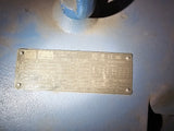 125 HP WEG   Motor 230/460 Volt 272/136 Amp  RPM 1780 3 Phase Frame 404/5T 60 Hz