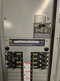Square D NF 125 Amp Main Panel 600Y/347 Volt 1 Phase 3 Wire