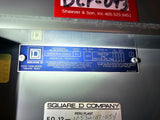 Square D NQOD Panel With 225 Amp Main & Breakers 208Y/120-240 Volt 3 Phase 4 W
