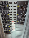 Square D NF 600 Amp main Panel with some breakers 600Y/347 Volt 3 Phase 4 wire