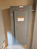 Square D NF 250 Amp Panel With Some Breakers 600Y/347 Volt 3 Phase 4 Wire