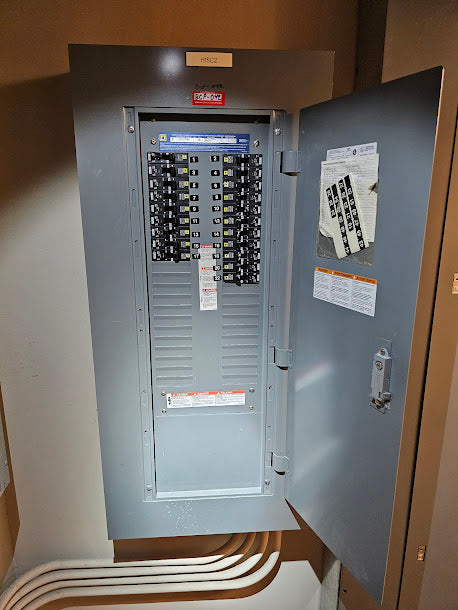 Square D NF 250 Amp Panel With Some Breakers 600Y/347 Volt 3 Phase 4 Wire