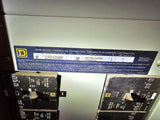 Square D NF 600 Amp Panel With Some Breakers 600Y/347-240 volt 3 Phase 4 Wire
