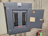 GE NHB 225 Amp Panel With Breakers 277/480 Volt 3 Phase 4 wire