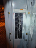 Cutler Hammer PRL1A 225 Amp  Panel With Breakers 120/208 Volt 3 Phase 4 Wire