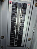 Cutler Hammer PRL1A 225 Amp  Panel With Breakers 120/208 Volt 3 Phase 4 Wire