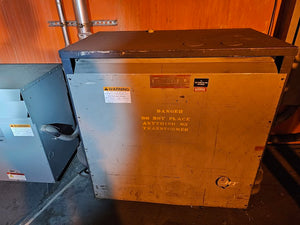 GE 300 KVA Transformer 480 Volt 3 Phase 60 Hz Model# 9T23A3878