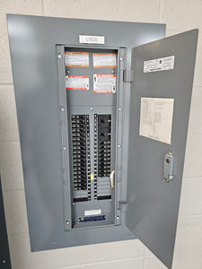 Square D NQOD 225 Amp Panel With Some  Breakers 208Y/120-240 Volt 3 Phase 4 Wire