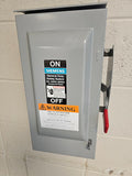 Siemens Disconnect 60 Amp 240 Volt Type 3R Cat# GF322NR Fused