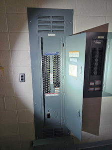 Square D NF 400 Amp Main  Panel With Some breakers 600Y/347-240 Volt 3 Phase 4 W