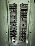 Square D NQOD 225 Amp Panel With Some Breakers 208Y/120-240 Volt 3 Phase 4 wire
