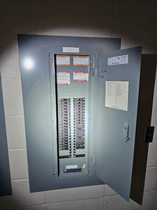 Square D NQOD 225 Amp Panel With Some Breakers 208Y/120-240 Volt 3 Phase 4 wire