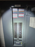 Square D NQOD 225 Amp Panel With Some Breakers 208Y/120-240 Volt 3 Phase 4 wire