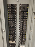 Square D NQOD 225 Amp Panel With Some breakers 208Y/120-240 Volt 3 Phase 4 Wire