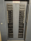 GE NHB 100 Amp Panel With Some Breakers 277/480 Volt 3 Phase 4 wire