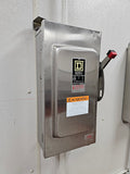 Square D Disconnect 100 Amp 600 Volt