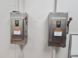 Square D Disconnect 100 Amp 600 Volt