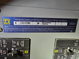 Square D NF 600 Amp Panel with Some Breakers 600Y/347-240 Volt 3 Phase 4 Wire