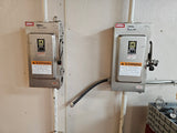 Square D Disconnect 100 Amp 600 Volt 3 Phase 75 HP