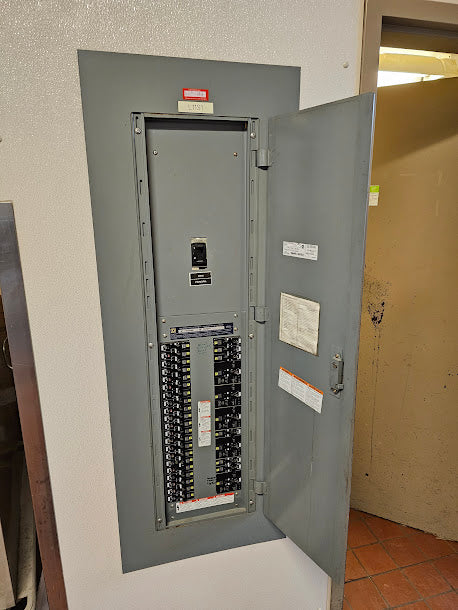 Square D NF 250 Amp Main Panel 600Y/347-240  Volt 3 Phase 4 Wire 42 Circuit
