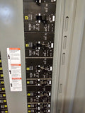 Square D NF 250 Amp Main Panel 600Y/347-240  Volt 3 Phase 4 Wire 42 Circuit