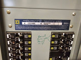 Square D NF 250 Amp Main Panel 600Y/347-240  Volt 3 Phase 4 Wire 42 Circuit